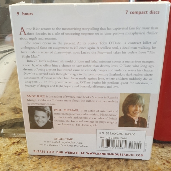 NIB ANNE RICE "ANGEL TIME" AUDIO BOOK. - Picture 3 of 5